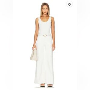 MOTHER NWT Sz 25 The Undercover Cargo Sneak in Cream Puff